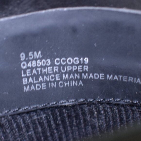 Korks Mertle Black Leather Block Heel Platform Booties Sz 9.5 Retro Hippie Chic - Picture 7 of 11